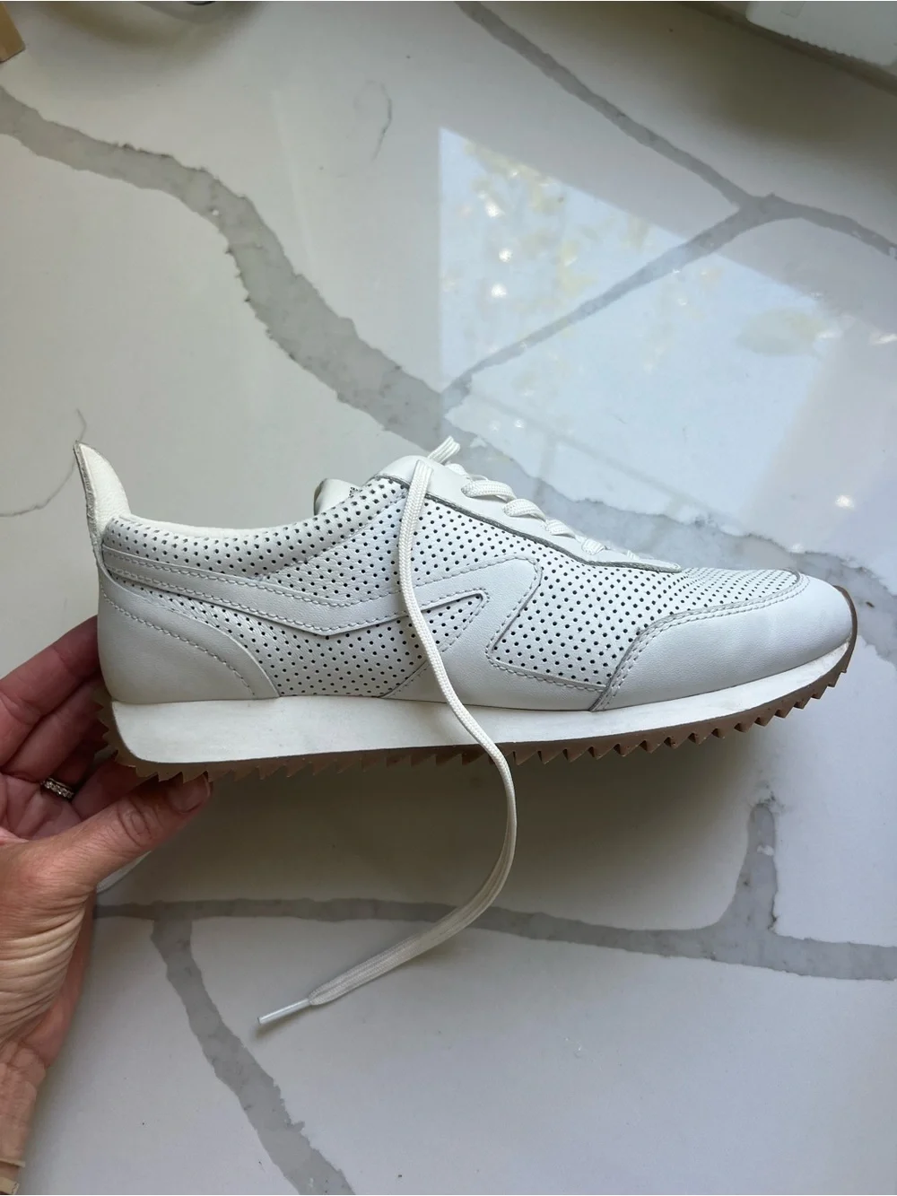 Women’s Rag & Bone White leather Sneakers